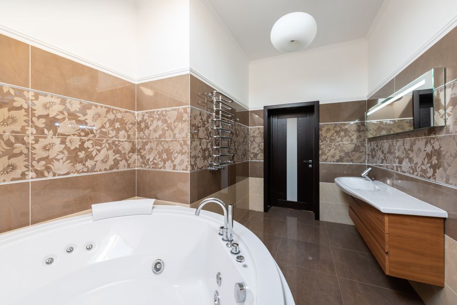 Luxury bathroom interior design